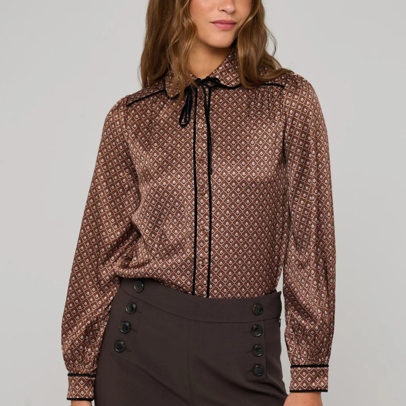 MargitDEA - Blouse - Meadow Caramel