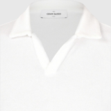 Terry Cotton Skipper Polo in White