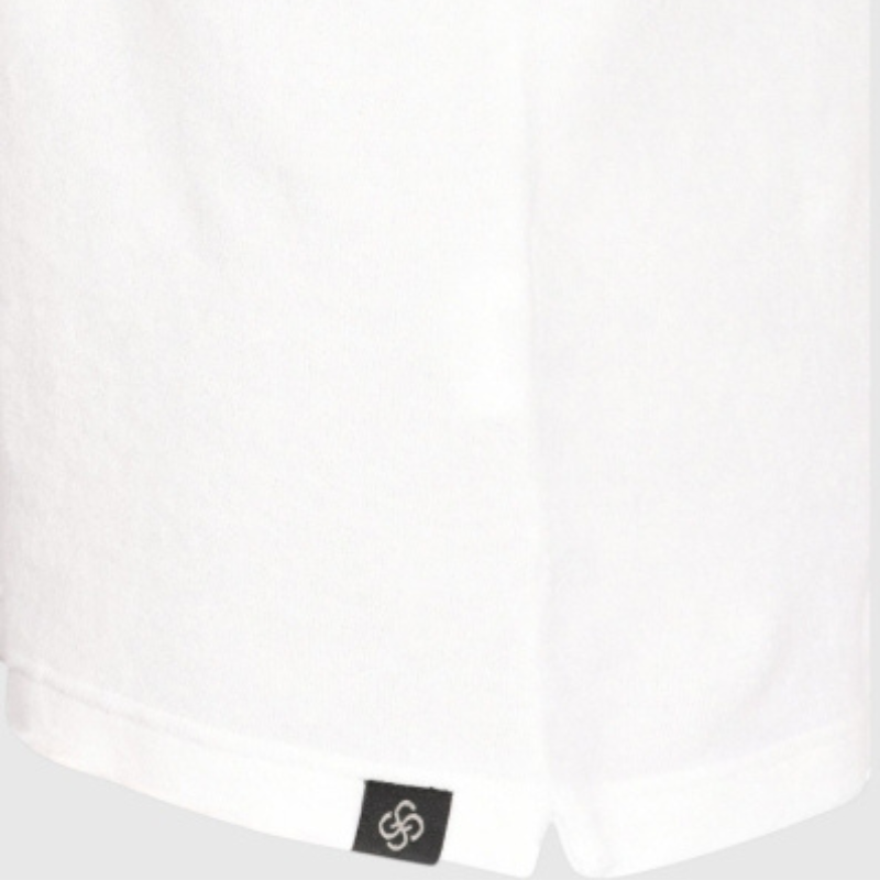 Terry Cotton Skipper Polo in White