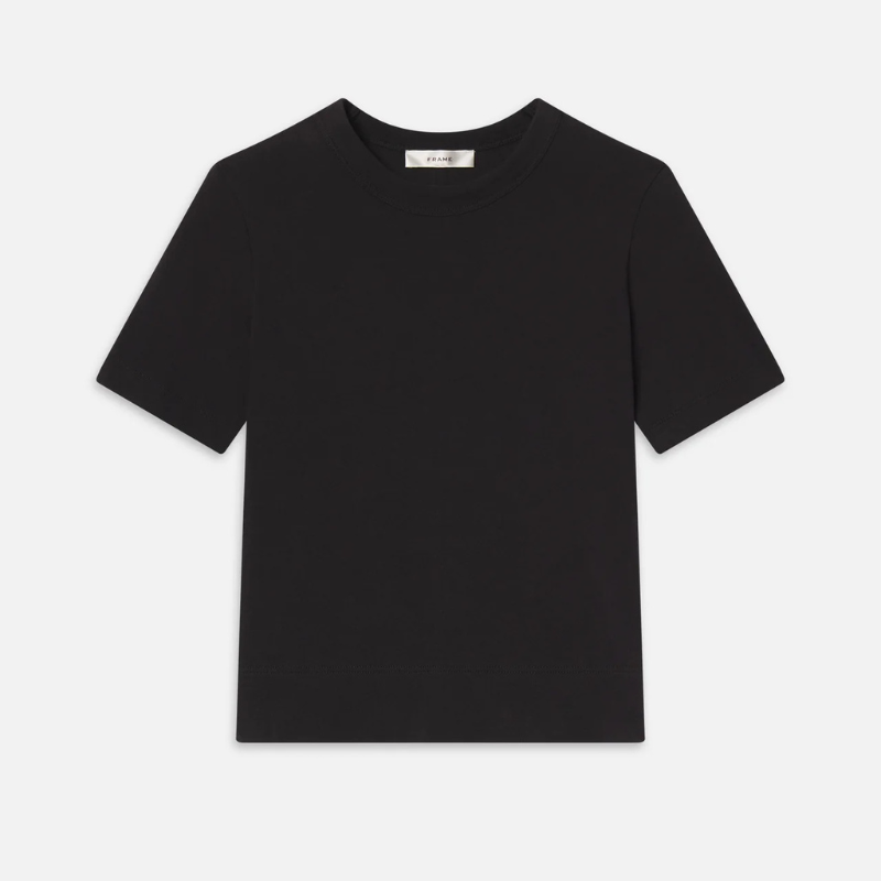The Boxy Tee in Black