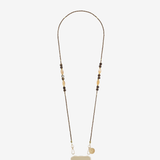 Bronze Beaded Phone Chain