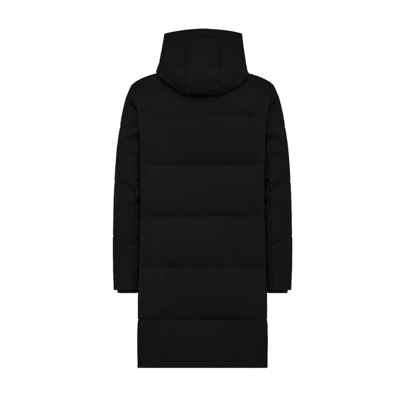 Aron Long Coat in Black