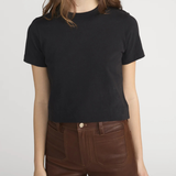The Boxy Tee in Black