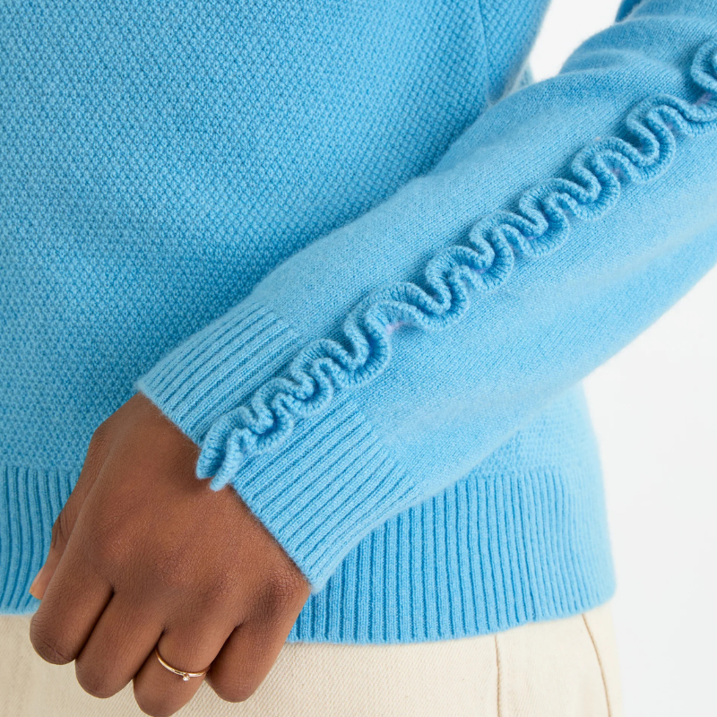 Katelyn Boating Blue Cashmere Jumper