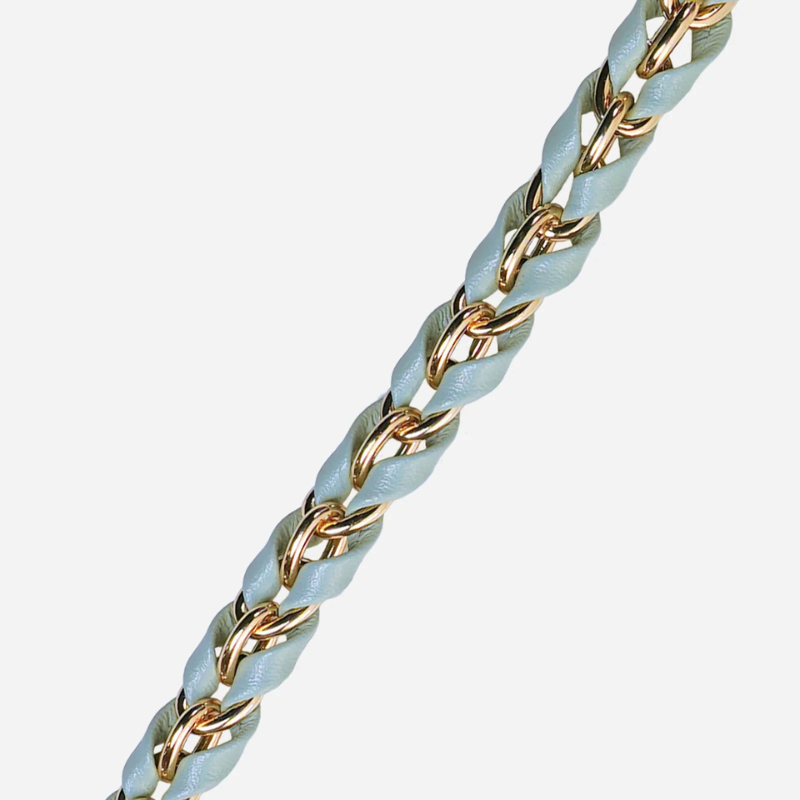 Blue Denim Phone Chain