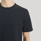 Jacquard Stripe Tee