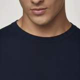 Dry Cotton T-shirt in Navy