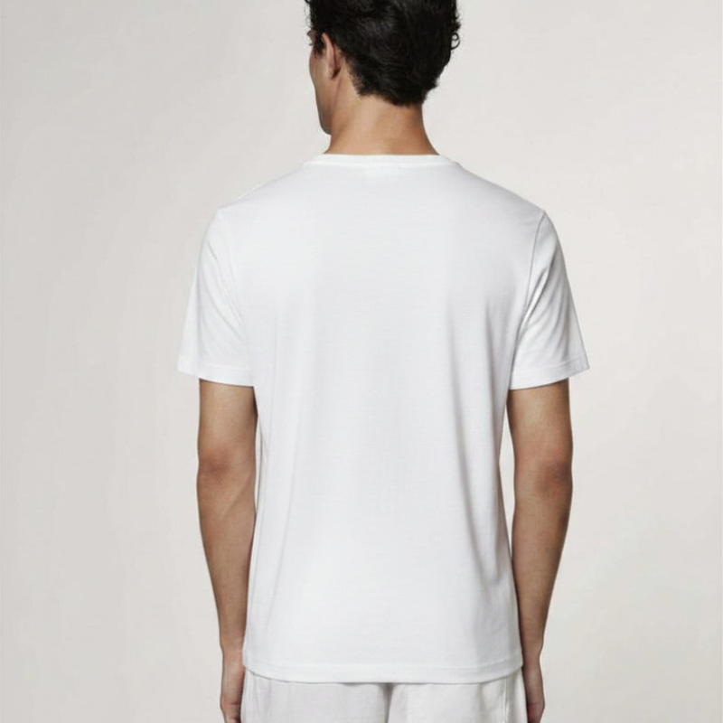 Dry Cotton T-shirt in White