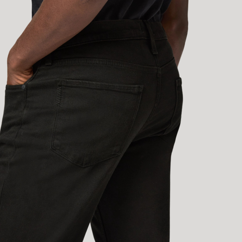 Transcend Vintage Federal 32" Slim Straight Jean - Black