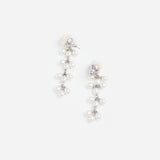 Pearl Cluster Dangle Earring