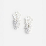 Pearl Flower Beaded Cluster Earring