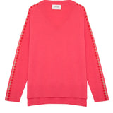 Alaina Deep Pink Cashmere Jumper