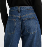 Low Slung Barrel Jeans
