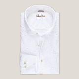 White Broderie Anglaise Shirt in White