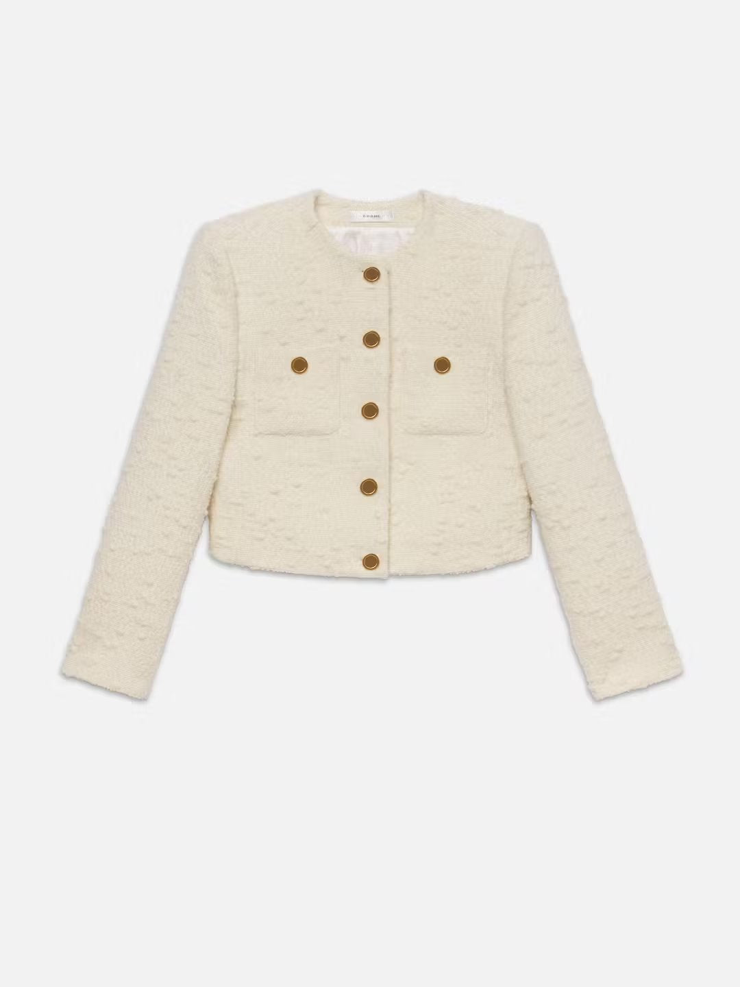 Square Button Jacket Button Front Jacket – Square One London